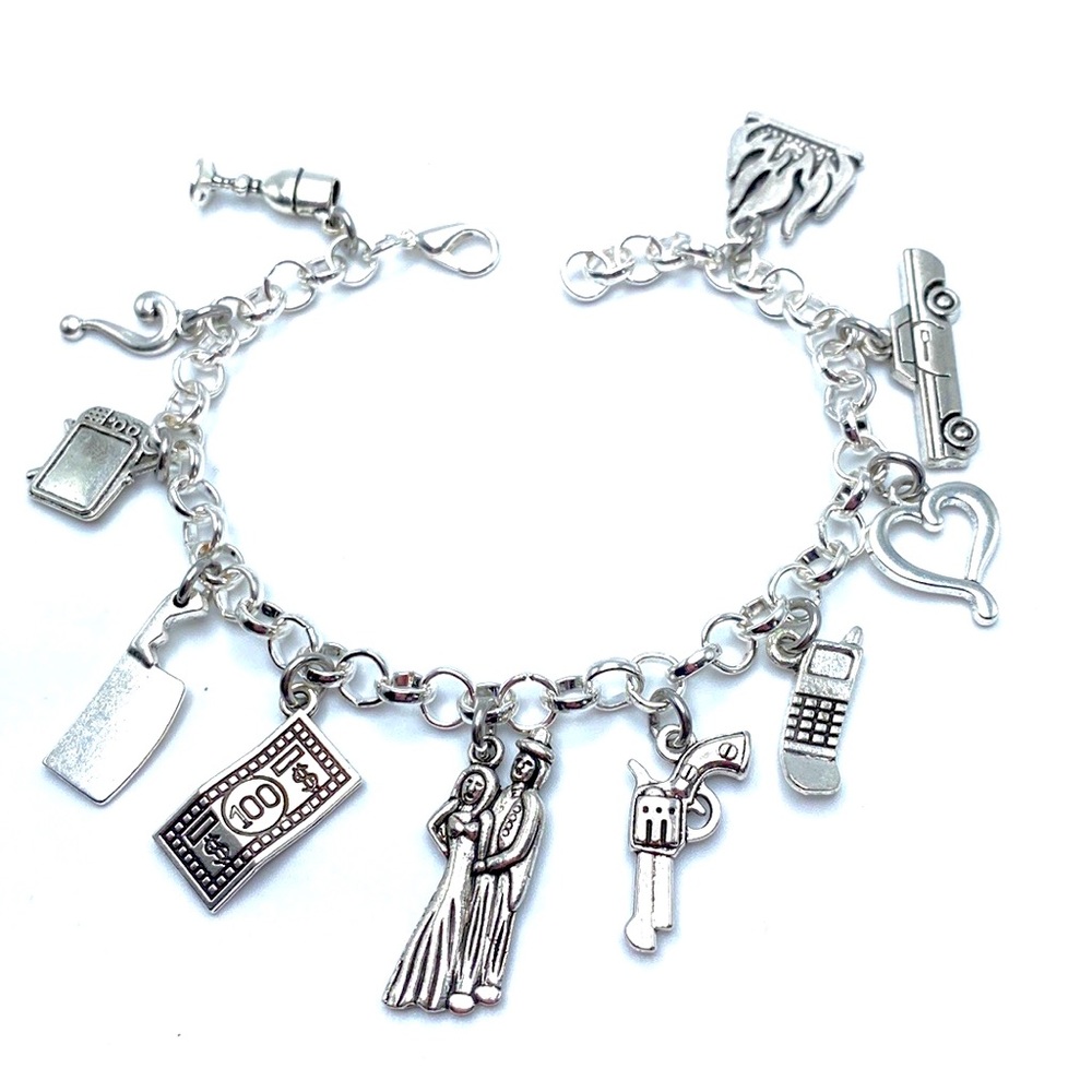 True Crime Addict Charm Bracelet